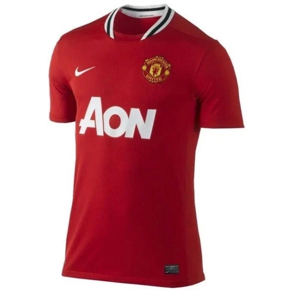 Nike Manchester United‎ 2011-12 Home Jersey Red Aon Soccer Shirt 
Mens S